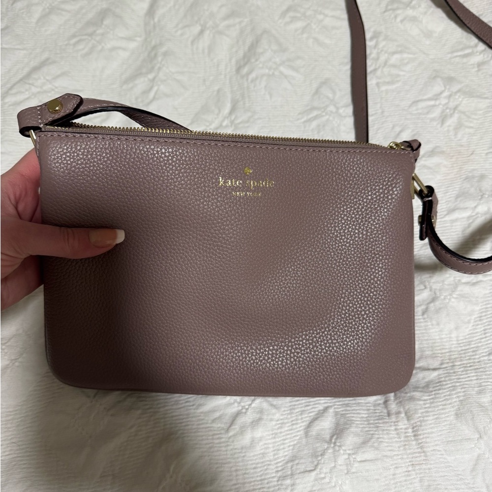 Kate Spade Taupe Crossbody Bag